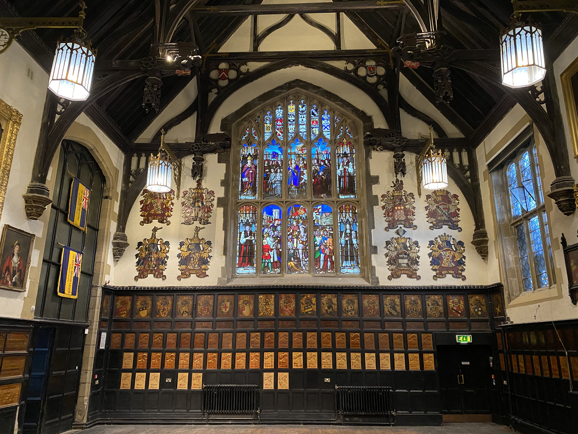The Great Hall, Durham Town Hall.
